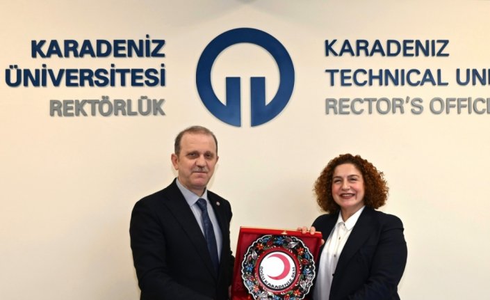 KTÜ Rektörü Prof. Dr. Çuvalcı'ya ziyaret