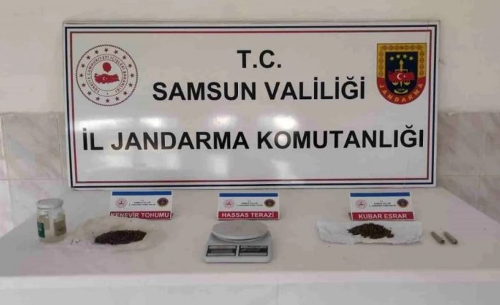 Samsun'da uyuşturucu operasyonunda 1 zanlı yakalandı