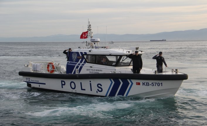 Sinop’ta şehit polis memurunun adının verildiği kontrol botu hizmete alındı