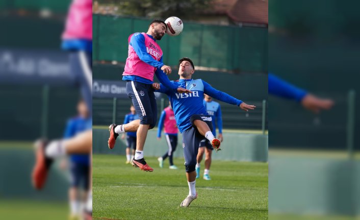 Trabzonspor, MKE Ankaragücü maçının hazırlıklarına devam etti