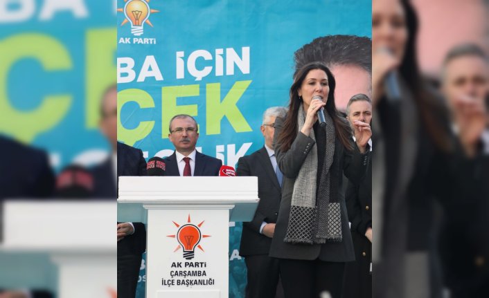 AK Parti'li Karaaslan, Samsun'da seçim koordinasyon merkezinin açılışında konuştu: