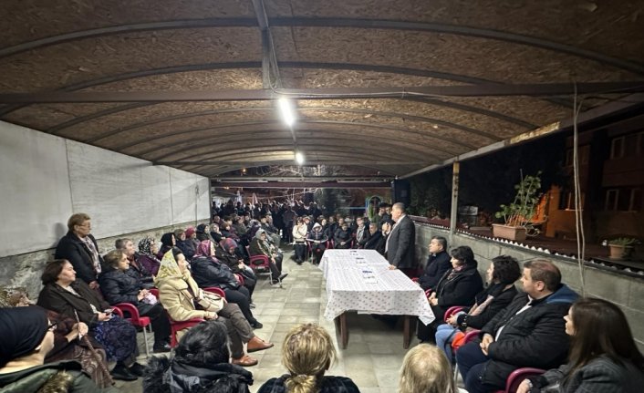 Bartın Belediye Başkanı Fırıncıoğlu, mahalle sakinleriyle buluştu