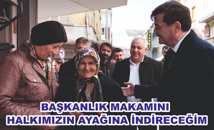 BAFRA BELEDİYE BAŞKAN ADAYI ELEKTRİK MÜHENDİSİ ŞÜKRÜ NEİŞ: BAŞKANLIK MAKAMINI  HALKIMIZIN AYAĞINA İNDİRECEĞİM