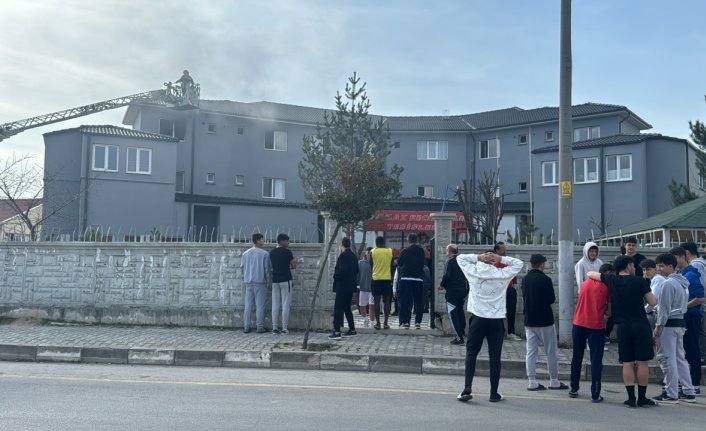 Boluspor'un altyapı tesislerinde çıkan yangın söndürüldü