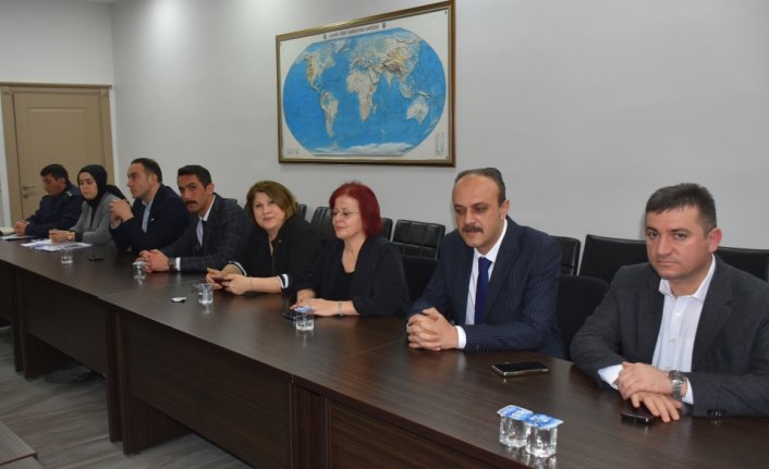 Boyabat'ta seçim güvenliği toplantısı yapıldı