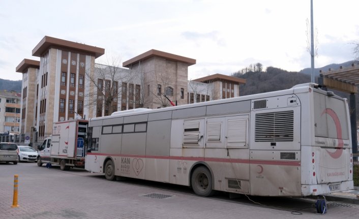 Bozkurt'ta 97 ünite kan toplandı