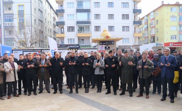 Çankırı ve Amasya'da asrın felaketinde yaşamını yitirenler anıldı