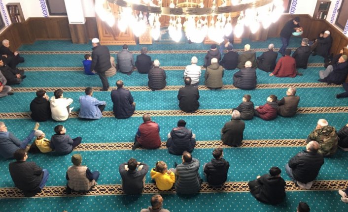 Doğu Marmara ve Batı Karadeniz'de Miraç Kandili idrak edildi