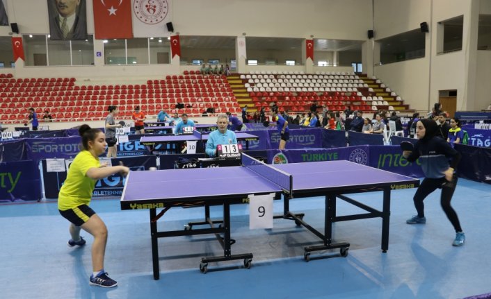 Gençler Masa Tenisi Türkiye Şampiyonası, Amasya'da başladı