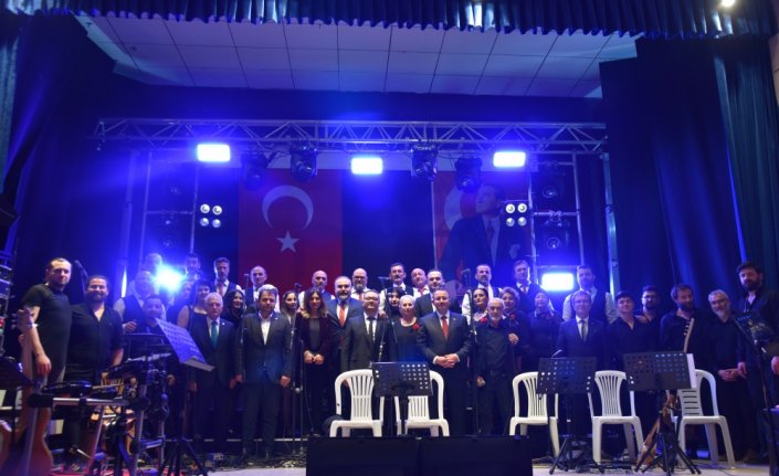 Görele'de Türk Halk Müziği konseri verildi