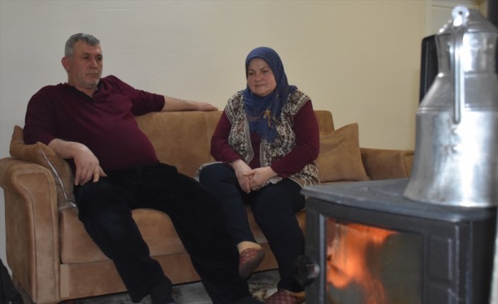 Hatay'da depremlerde 40 yakınını kaybeden çift Gümüşhane'de yaşama tutundu