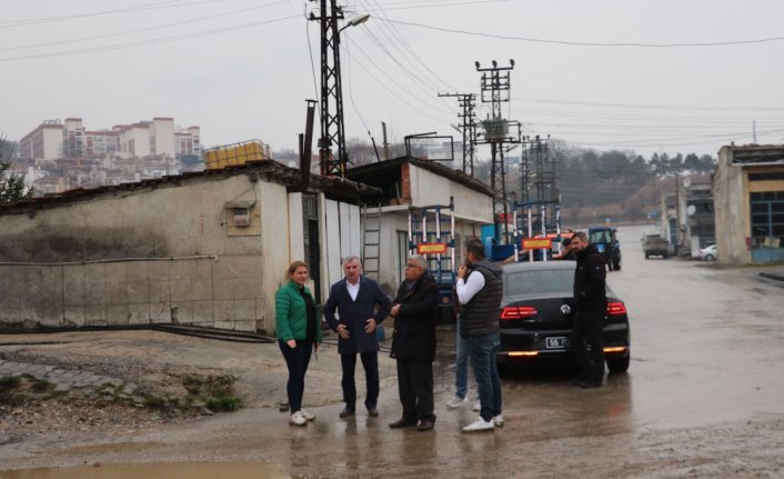 Havza'da sanayi köprüsü ve bağlantı yolu çalışmaları başladı