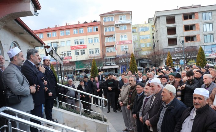 Havza'da umre için kutsal topraklara gidecekler yolcu edildi
