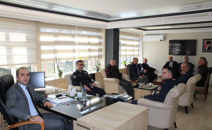 İskiilp'te seçim güvenliği toplantısı yapıldı