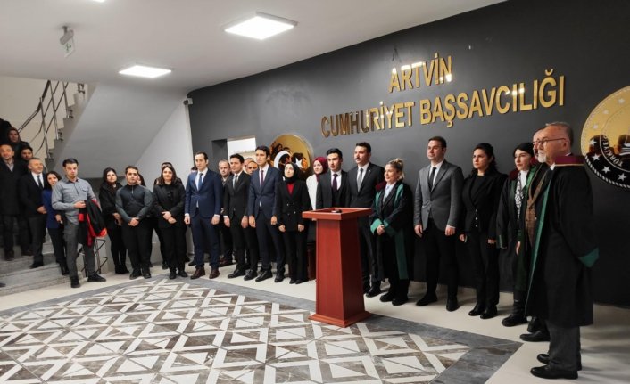 Kahramanmaraş merkezli depremlerde hayatını kaybedenler Artvin'de anıldı