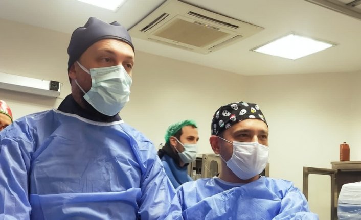 Karabük'te felç riski taşıyan hastaların şah damarına ameliyatsız stent uygulaması