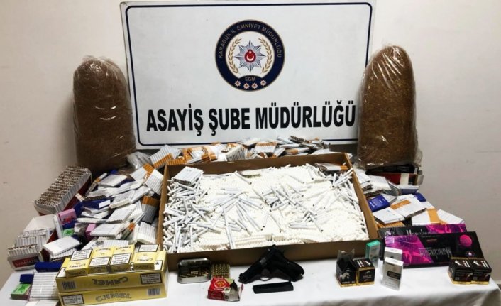 Karabük'te kaçakçılık operasyonunda yakalanan zanlı tutuklandı