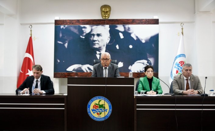 Karadeniz Ereğli Belediye Meclisi toplandı