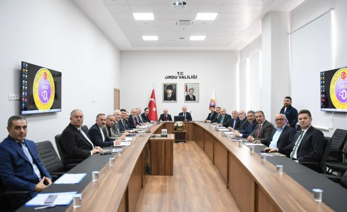 Ordu'da ilçe belediyelere altyapı desteği verildi