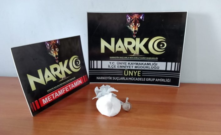 Ordu'da uyuşturucu operasyonunda 1 kişi tutuklandı