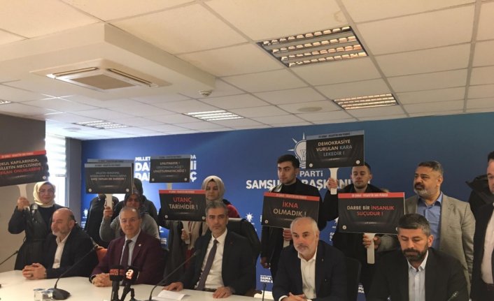 Samsun ve Amasya'da AK Parti teşkilatlarından 28 Şubat açıklaması