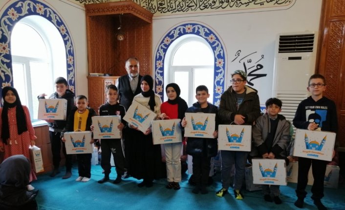 Samsun'da “Haydi Çocuklar Camiye“ projesinde ödül töreni yapıldı