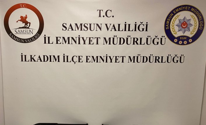 Samsun'da silah kaçakçılığı operasyonunda 4 zanlı yakalandı