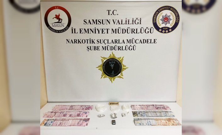 Samsun'da uyuşturucu operasyonunda 8 zanlı yakalandı