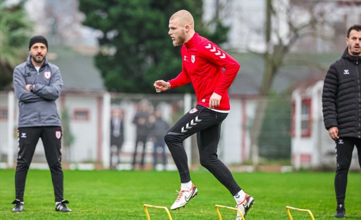 Samsunspor, Gaziantep FK maçının hazırlıklarını sürdürdü