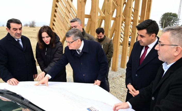 Sinop Valisi Özarslan, Buzluk Yaylası Tabiat Parkı'nda incelemelerde bulundu