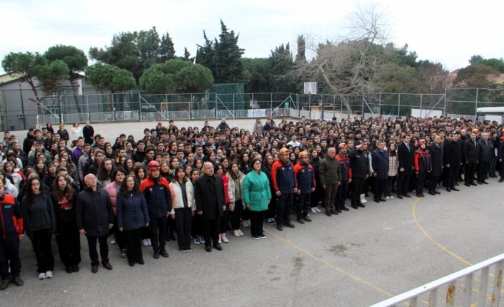 Sinop'ta 6 Şubat depreminde hayatını kaybedenler anıldı