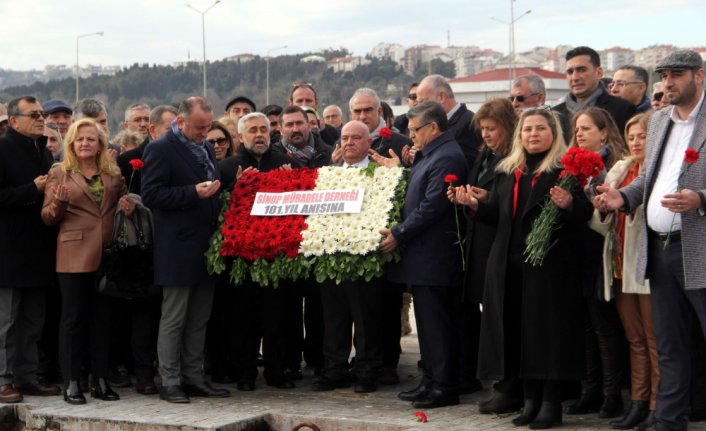 Sinop'ta mübadelenin 100. yıl dönümü dolayısıyla tören düzenlendi