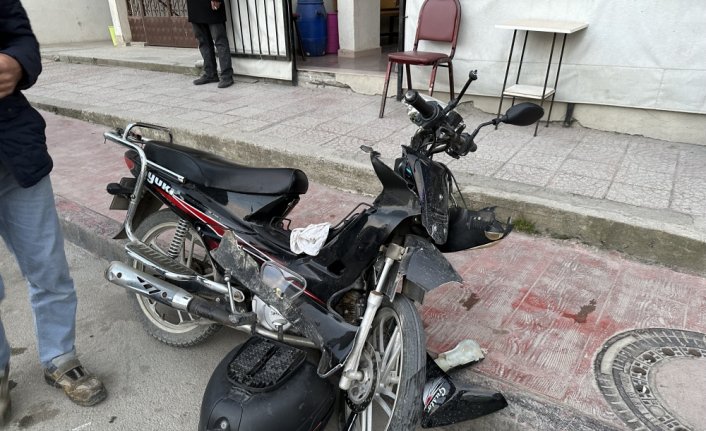Sinop'ta trafik kazasında 1 kişi yaralandı
