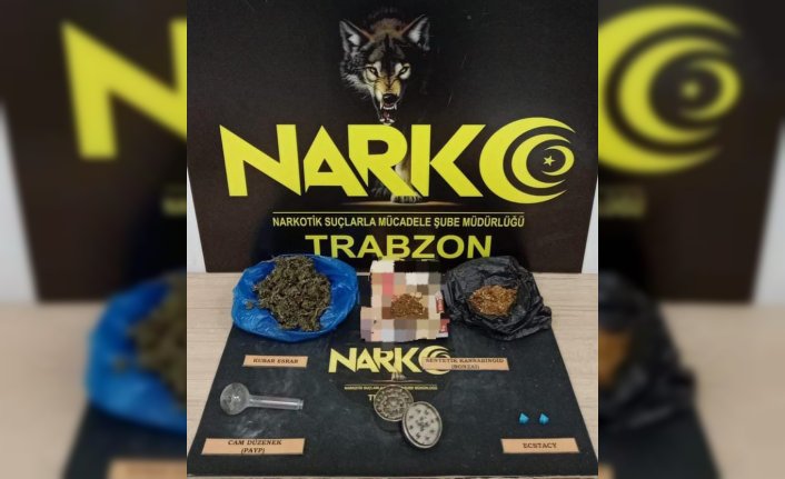 Trabzon'daki uyuşturucu ve kaçakçılık operasyonlarında 22 kişi hakkında işlem yapıldı