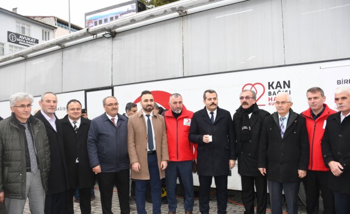 Türk Kızılay Vezirköprü'de kan bağışı kampanyası düzenledi