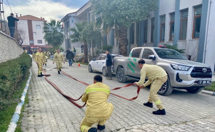 Türkeli'de orman personeline yangınla mücadele eğitimi verildi