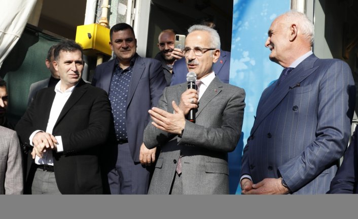 Ulaştırma ve Altyapı Bakanı Uraloğlu, Sinop'ta SKM açılışına katıldı