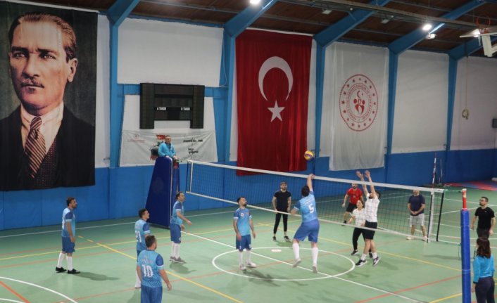 Yurdum Spor Yapıyor Havza Voleybol Halk Turnuvası başladı