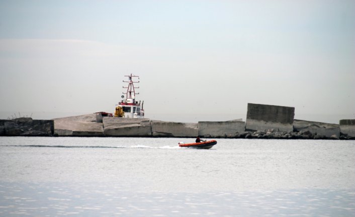 Zonguldak'ta batan geminin kayıp personelini arama çalışmaları 85'inci gününde