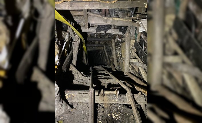 Zonguldak'ta ruhsatsız işletilen maden ocağı imha edildi