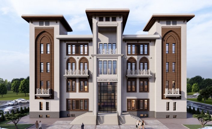 Almus Hükümet Konağı inşaatı başladı