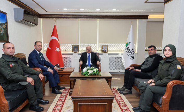 Artvin Orman Bölge Müdürü Özkaya'dan Vali Ünsal'a ziyaret