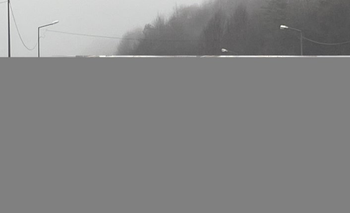 Bolu Dağı'nda sağanak etkili oldu