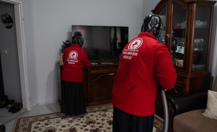 Düzce Belediyesi 112 haneye evde bakım hizmeti veriyor