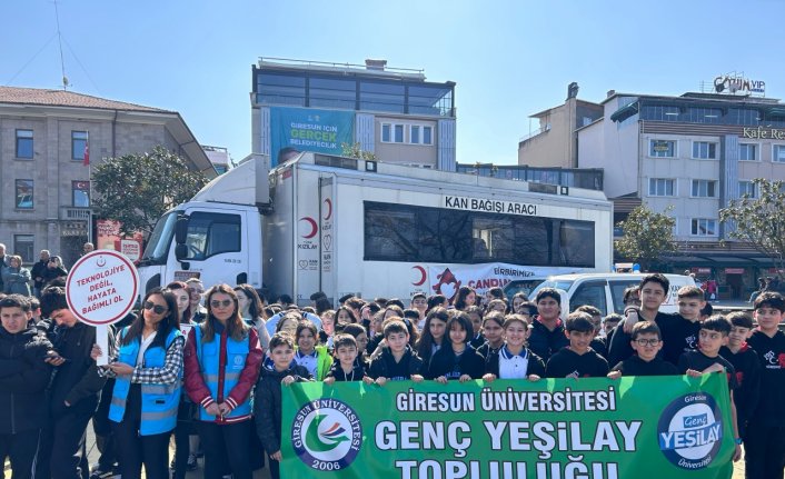 Giresun'da Yeşilay Haftası kutlandı
