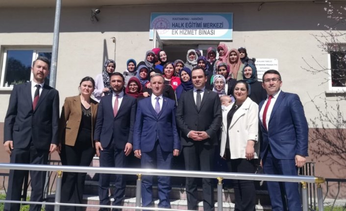 Hanönü Halk Eğitimi Merkezi ek hizmet binası açıldı