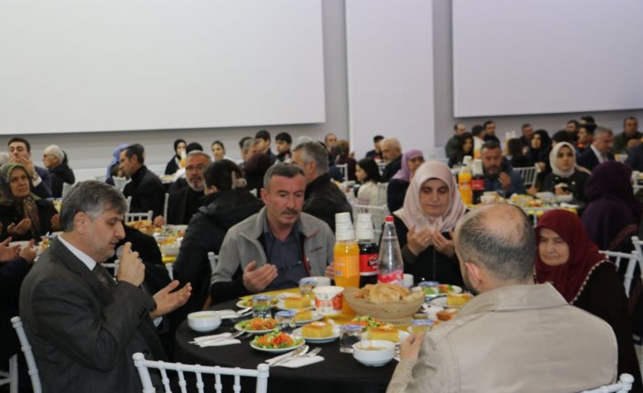 Havza'da şehit yakınları ve gazi ailelerine iftar