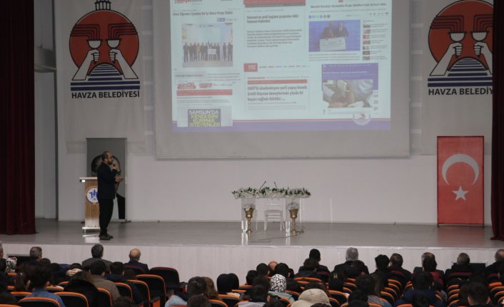 Havza'da TÜBİTAK Bilim Söyleşi düzenlendi