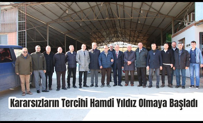 Kararsızların Tercihi Hamdi Yıldız Olmaya Başladı