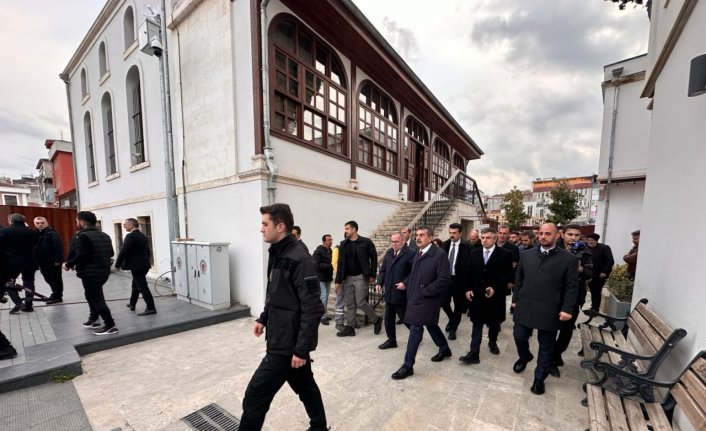 Milli Eğitim Bakanı Tekin, Samsun'da incelemelerde bulundu